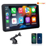 Tela central Multimídia Universal 7" CarPlay Android iOS • Bluetooth • GPS • Espelhamento Celular