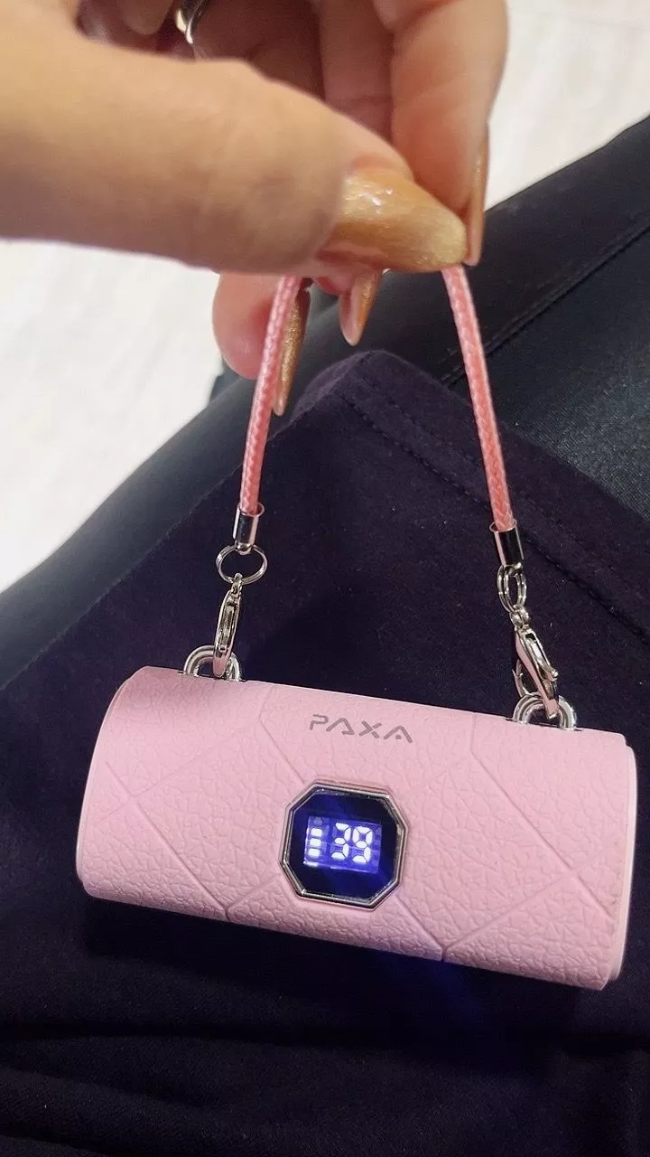 Fone clip borboleta em foto de cliente 5