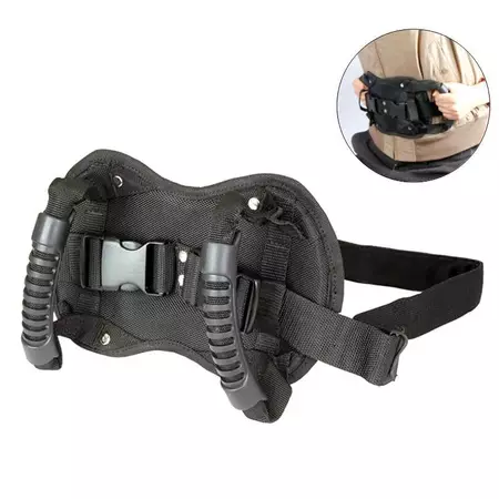 Cinta Lombar para Moto com Alças para Passageiro
