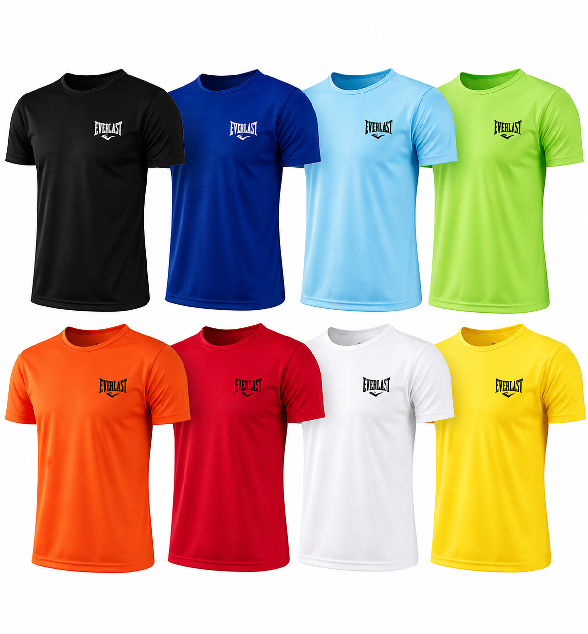 8 Camisetas Everlast - Frete grátis