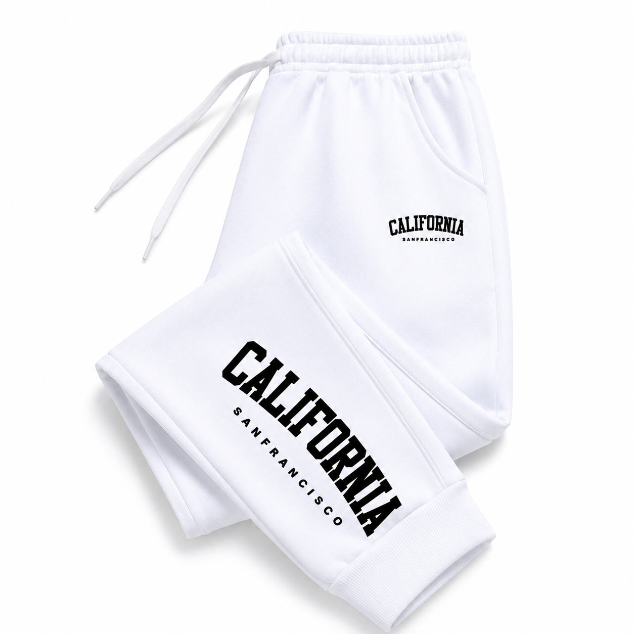 Kit 4 Calças Moletom California Masculina Felpada Grossa Inverno P ao G3