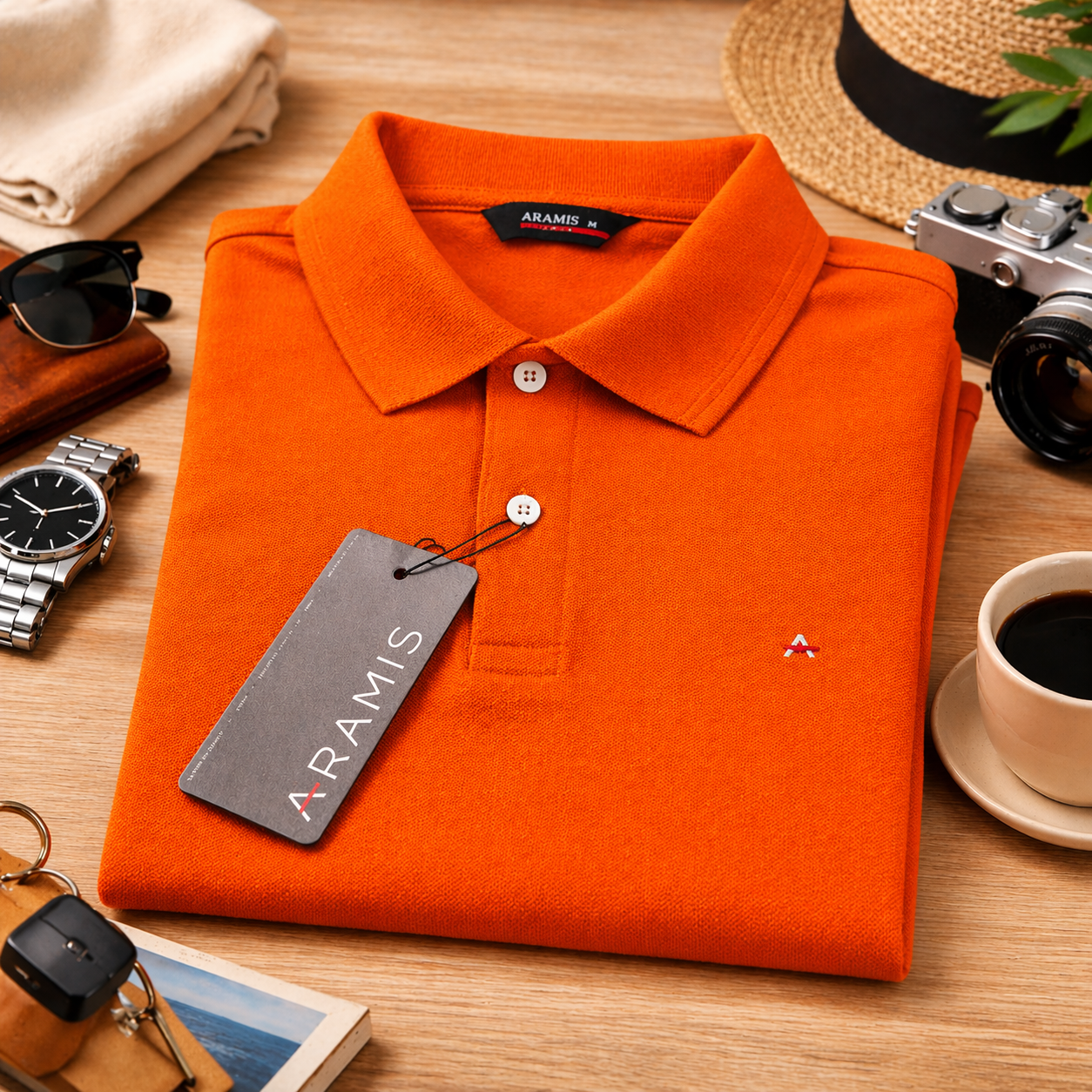 Camisa Polo Masculina Algodão Piquet Básica Premium