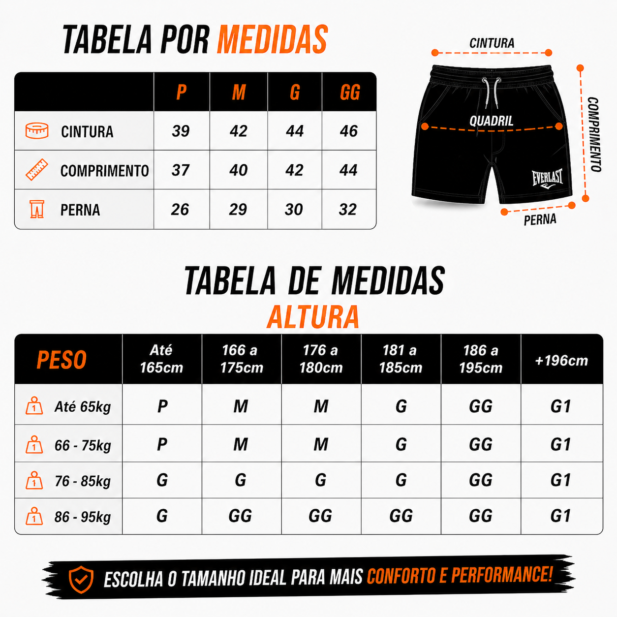 8 Bermudas Everlast Dryfit - Frete Grátis