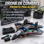 Avião Drone Combat Aircraft - Incluso Controle Remoto + Carregador
