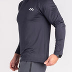 Rash Guard Speed Run com Proteção UV50+ Preto