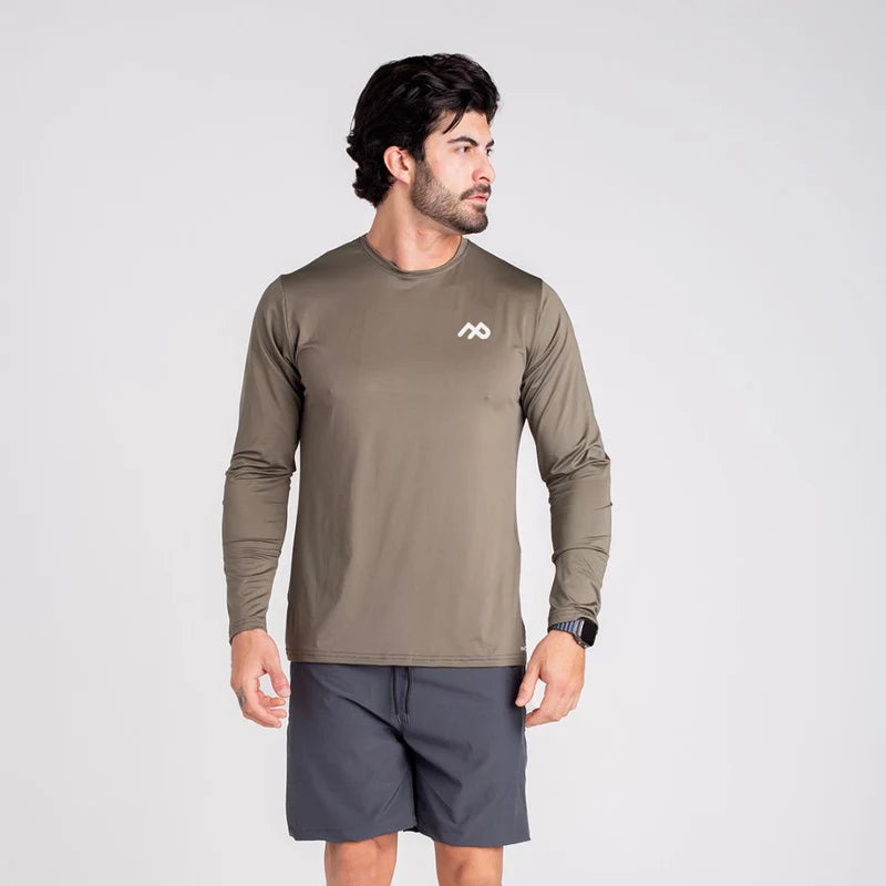 Rash Guard com Proteção UV50+ Marrom