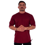 Kit 3 Camisetas Oversized Streetwear Masculina Gola Alta