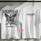 Camiseta  Streetwear City Of Los Angeles 100% Algodão Premium