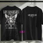 Camiseta  Streetwear City Of Los Angeles 100% Algodão Premium
