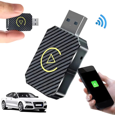 Adaptador de Carplay/Android Auto Sem FIO