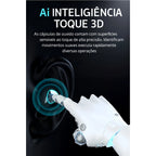 Fone M10 De Ouvido bluetooth Carregador Power Bank