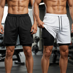 KIT 3 Shorts 2 em 1 Masculino Dry Fit