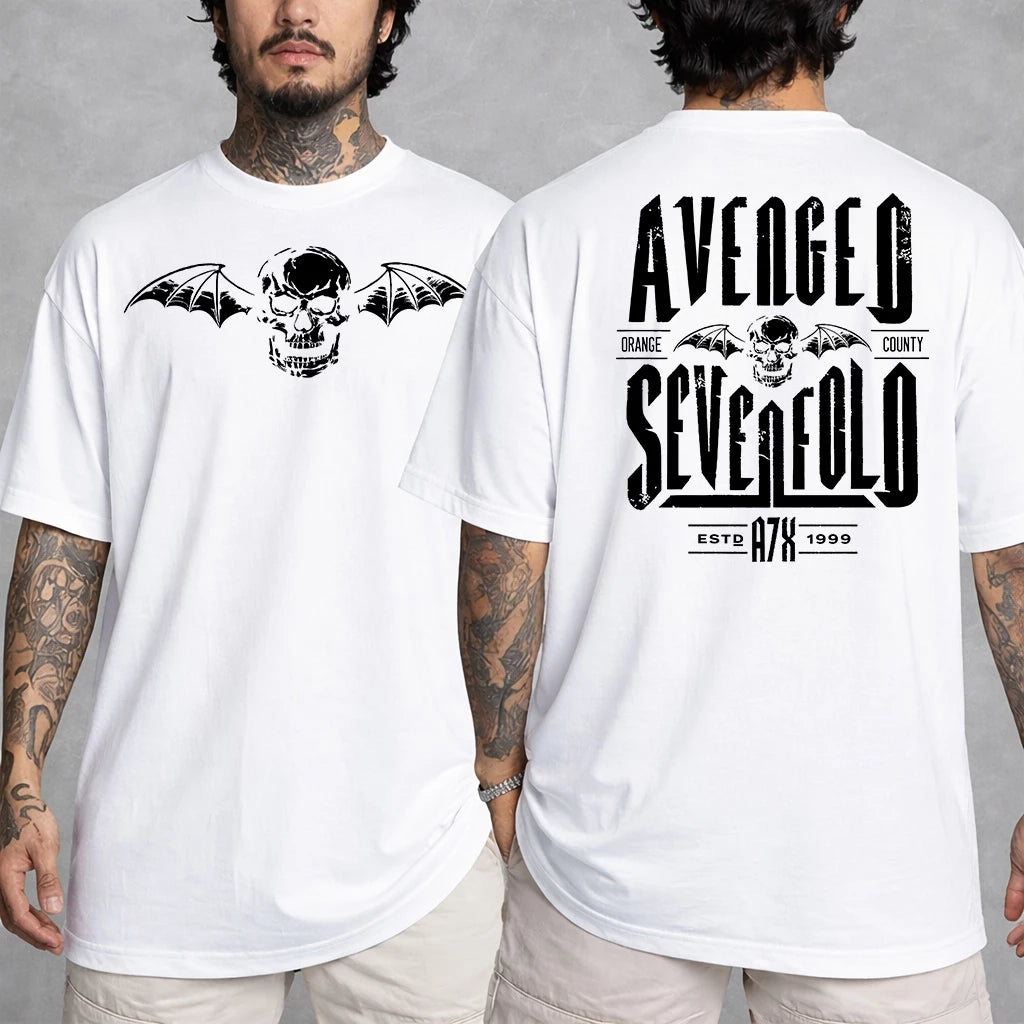 Camiseta Oversized Oversized Rock Avenged Sevenfold