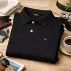 Camisa Polo Masculina Algodão Piquet Básica Premium