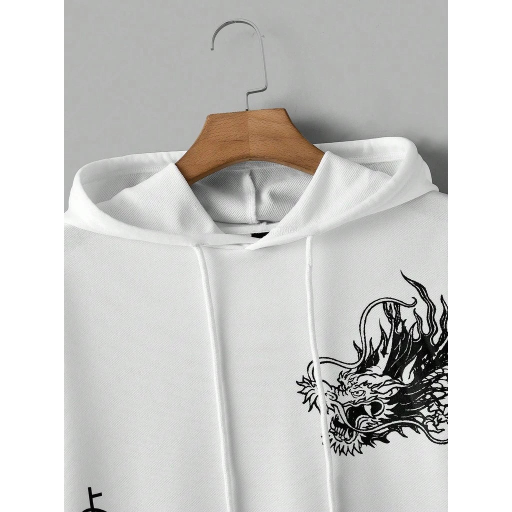 Moletom Com Capuz  Dragão Streetwear