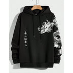 Moletom Com Capuz  Dragão Streetwear