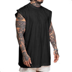 Kit 4 Camiseta Regatas Streetwear Básica Em Algodão Plus Size