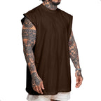 Kit 4 Camiseta Regatas Streetwear Básica Em Algodão Plus Size