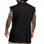 Kit 4 Camiseta Regatas Streetwear Básica Em Algodão Plus Size